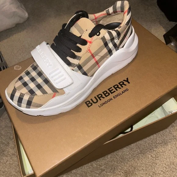 Burberry | Shoes | Copy Burberry Sneakers | Poshmark